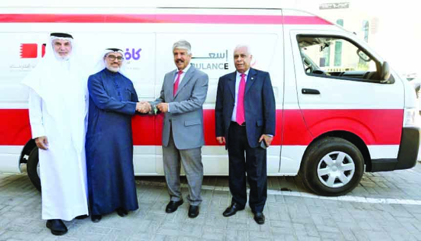 ഗസ്സയിലേക്ക് ആംബുലൻസുകൾ നൽകി കാഫ് ഹ്യുമാനിറ്റേറിയൻ ഗസ്സയിലേക്ക് ആംബുലൻസുകൾ നൽകി കാഫ് ഹ്യുമാനിറ്റേറിയൻ