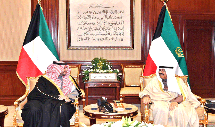 സൗ​ദി മ​ന്ത്രി കു​വൈ​ത്തി​ൽ; അ​മീ​റു​മാ​യി കൂ​ടി​ക്കാ​ഴ്ച ന​ട​ത്തി