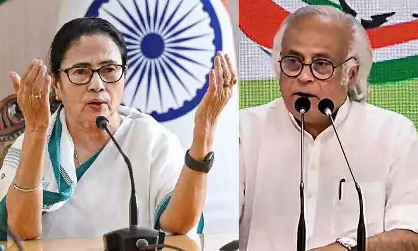 Mamata Banerjee VS Jairam Ramesh Mamata Banerjee VS Jairam Ramesh