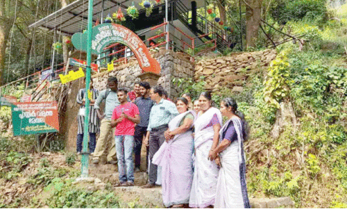 ഏരുവേശ്ശിയിൽ സൗരോർജ  തൂക്കുവേലി പൂർത്തിയായി