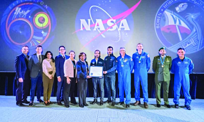 സുൽത്താൻ അൽ നിയാദിക്ക്​ ‘നാസ’യുടെ രണ്ട്​ പുരസ്കാരം