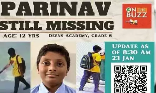 ബംഗളൂരുവിൽ നിന്ന് കാണാതായ ആറാം ക്ലാസുകാരനെ ഹൈദരാബാദിൽ നിന്ന് കണ്ടെത്തി