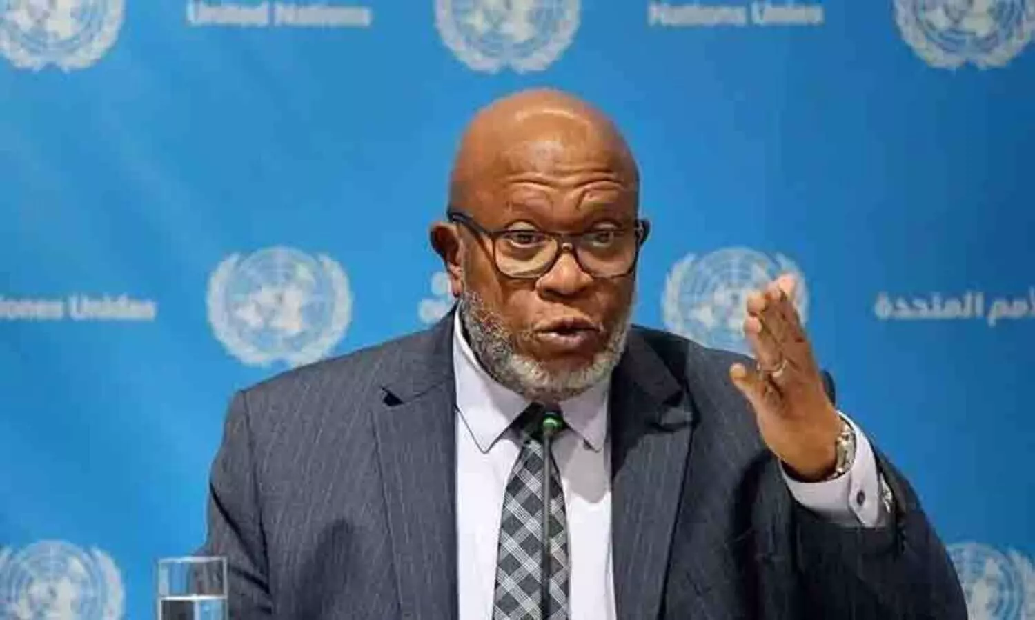 UNGA president Dennis Francis