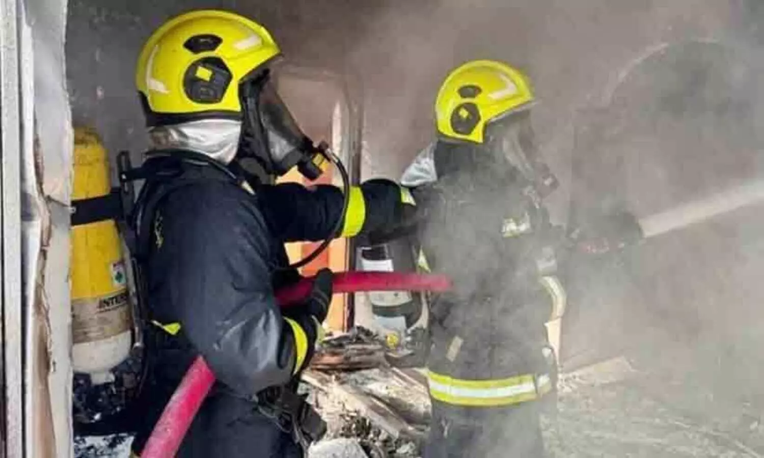 ബർക്കയിൽ വീടിന്​ തീ പിടിച്ച്​ ഒരാൾ മരിച്ചു