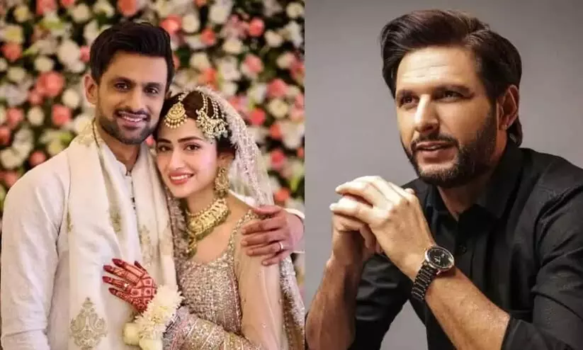 Watch: Shahid Afridi reacts to Shoaib Malik’s 3rd marriage