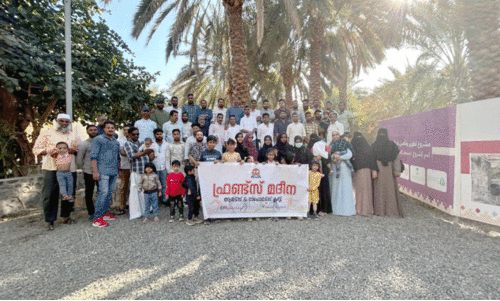 ഫ്ര​ണ്ട്സ് മ​ദീ​ന ക്ല​ബ് ഇ​സ്ലാ​മി​ക ച​രി​ത്ര പ​ഠ​ന​യാ​ത്ര സം​ഘ​ടി​പ്പി​ച്ചു