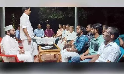 ഡിജിറ്റൽ റീസർവേയിലെ പിഴവ്: കീ​ഴ്പ്പ​ള്ളിയി​ൽ നാട്ടുകാർ പ്രതിഷേധത്തിൽ