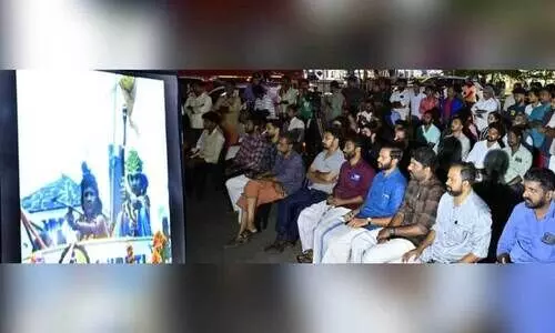 നിറഞ്ഞ സദസ്സിൽ ‘രാം കെ നാം’ ഡോക്യുമെന്ററി പ്രദർശനം