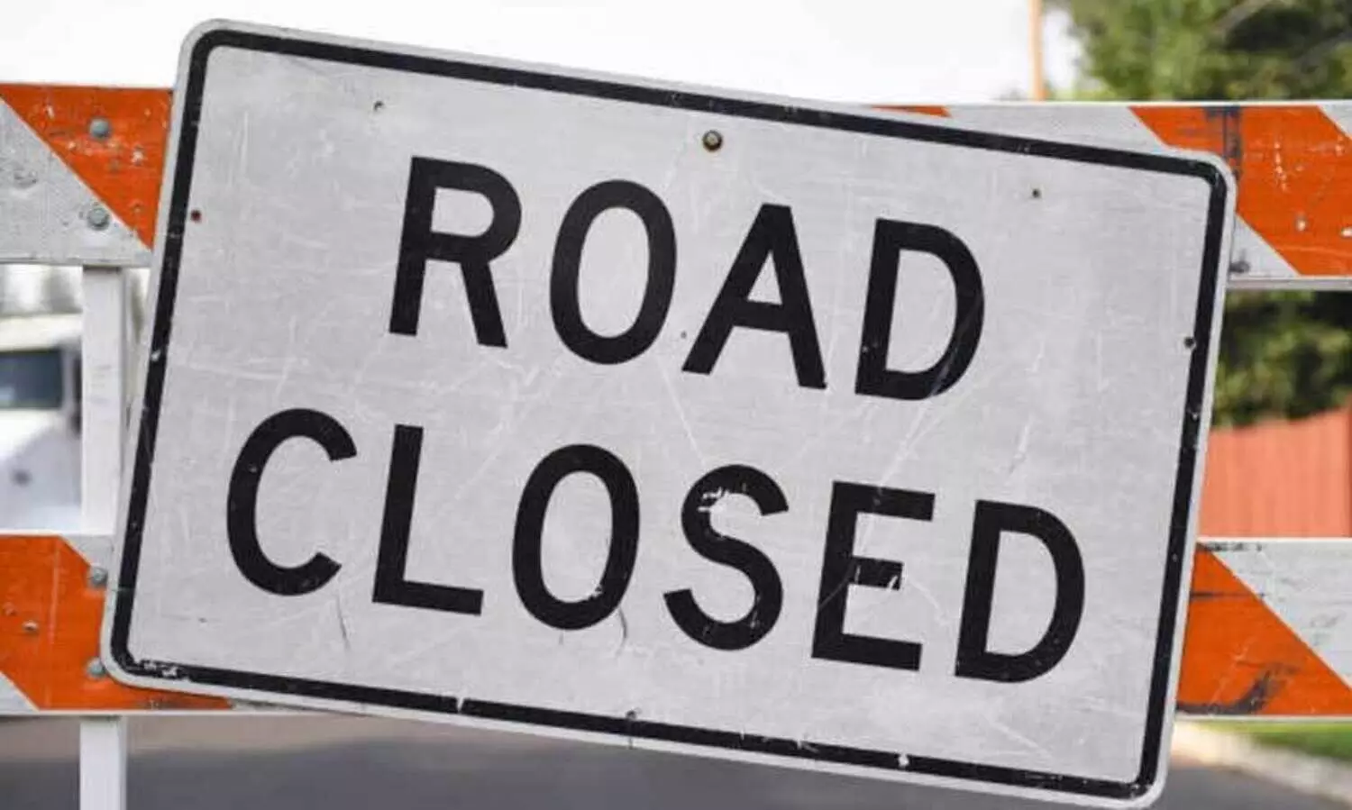 road closed