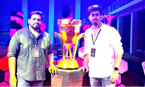 ബ്ലൈ​ൻ​ഡ് ഗെ​യിം​സ് ഉപജ്ഞാതാക്കളായ അ​ർ​ജു​നും ശ​ര​ത്തും