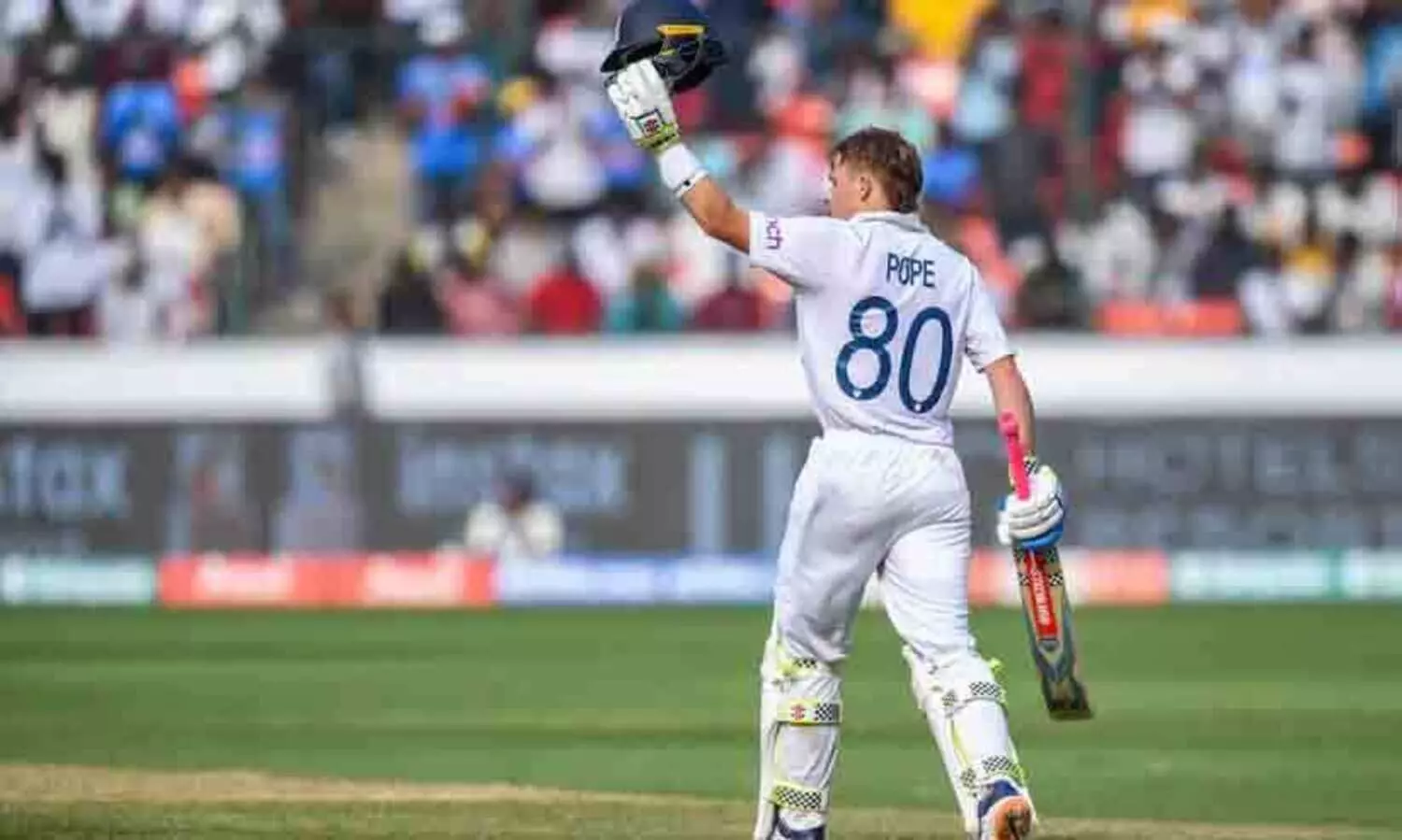 ഒലീ പോപ്പിന് സെഞ്ച്വറി; ഇംഗ്ലണ്ടിന് 126 റൺസ് ലീഡ്