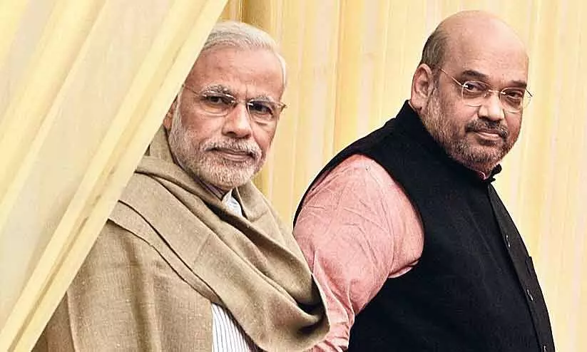 മോദിയും അമിത് ഷായും മോദിയും അമിത് ഷായും