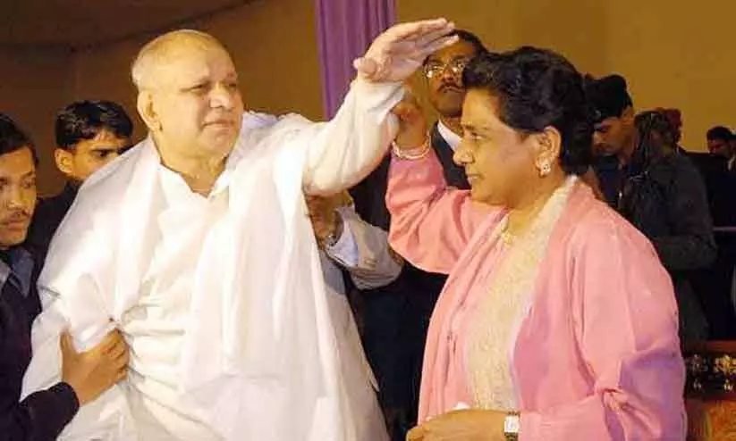 കാൻഷിറാമും മായാവതിയും കാൻഷിറാമും മായാവതിയും