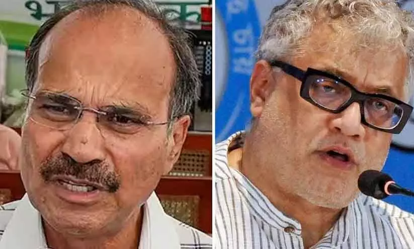 ‘വിദേശി’ എന്ന് വിളിച്ചതിന് ഡെറിക് ഒബ്രിയനോട് ക്ഷമാപണം നടത്തി അധീർ രഞ്ജൻ ചൗധരി ‘വിദേശി’ എന്ന് വിളിച്ചതിന് ഡെറിക് ഒബ്രിയനോട് ക്ഷമാപണം നടത്തി അധീർ രഞ്ജൻ ചൗധരി