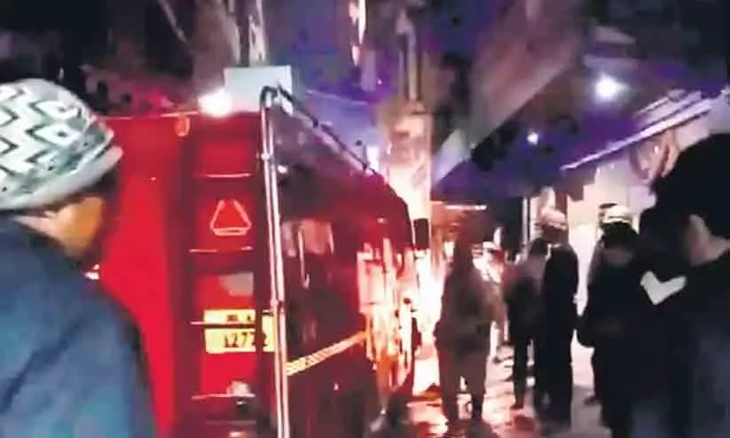 Delhi house fire Delhi house fire