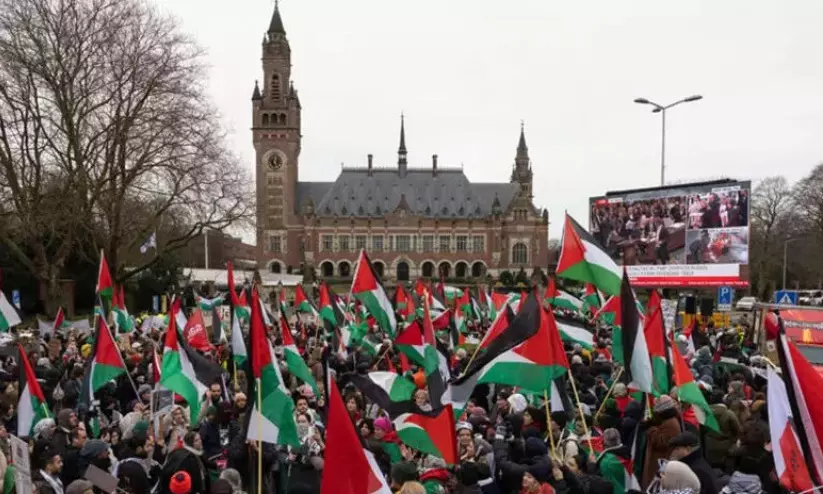 ഗസ്സയിലെ വംശഹത്യ; അന്താരാഷ്ട്ര കോടതി വിധിയെ സൗദി സ്വാഗതം ചെയ്തു ഗസ്സയിലെ വംശഹത്യ; അന്താരാഷ്ട്ര കോടതി വിധിയെ സൗദി സ്വാഗതം ചെയ്തു