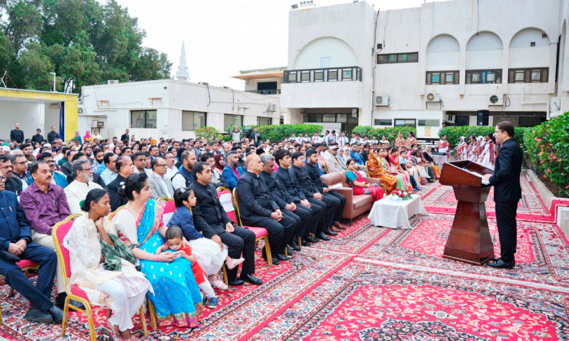 ഇന്ത്യൻ കോൺസുലേറ്റിൽ റിപ്പബ്ലിക്  ദിനാഘോഷം സംഘടിപ്പിച്ചു