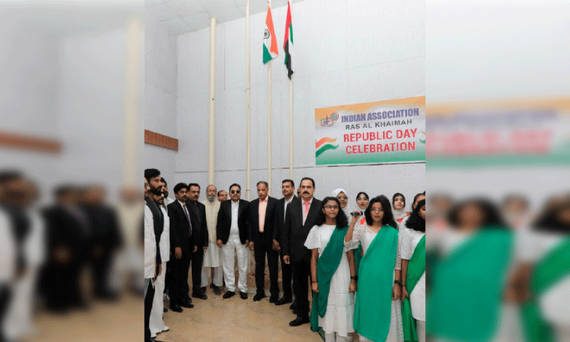 റാക് ഇന്ത്യന് അസോസിയേഷന്റെ നേതൃത്വത്തില് നടന്ന ഇന്ത്യന് റിപ്പബ്ലിക് ദിനാഘോഷ ചടങ്ങില്നിന്ന് റാക് ഇന്ത്യന് അസോസിയേഷന്റെ നേതൃത്വത്തില് നടന്ന ഇന്ത്യന് റിപ്പബ്ലിക് ദിനാഘോഷ ചടങ്ങില്നിന്ന്