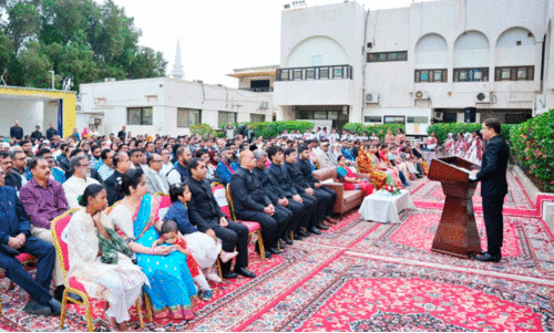 ഇന്ത്യൻ കോൺസുലേറ്റിൽ റിപ്പബ്ലിക്  ദിനാഘോഷം സംഘടിപ്പിച്ചു