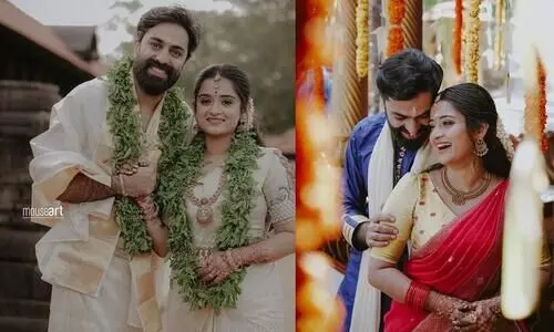 Govind Padmasoorya Marries Gopika Anil at Vadakkumnathan Temple in Kerala