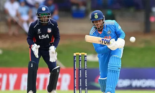 അ​ണ്ട​ർ 19 ലോ​ക​ക​പ്പ്: യു.​എ​സി​നെ​യും ത​ക​ർ​ത്തു; ഇ​ന്ത്യ ഗ്രൂ​പ് ജേ​താ​ക്ക​ൾ