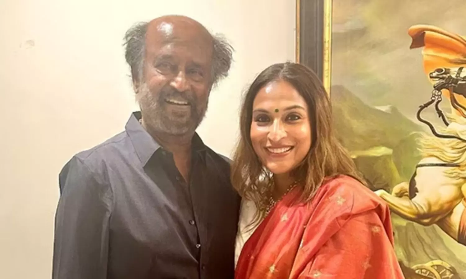 ‘സംഘി’ എന്നത് മോശം വാക്കായി അവൾ പറഞ്ഞിട്ടില്ല; മകൾ ഐശ്വര്യയുടെ പ്രസ്താവനയിൽ വിശദീകരണവുമായി രജനികാന്ത്