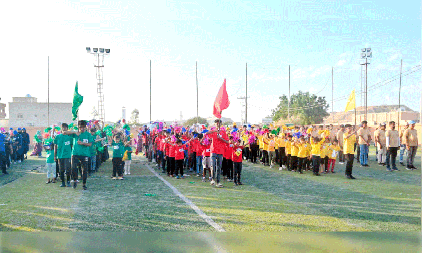 ജി​ദ്ദ അ​ൽ ഹു​ദ മദ്റസ സ്പോ​ർ​ട്സ് മീ​റ്റി​നോ​ട് അ​നു​ബ​ന്ധി​ച്ച്  ന​ട​ന്ന മാ​ർ​ച്ച്‌ പാ​സ്​​റ്റ്