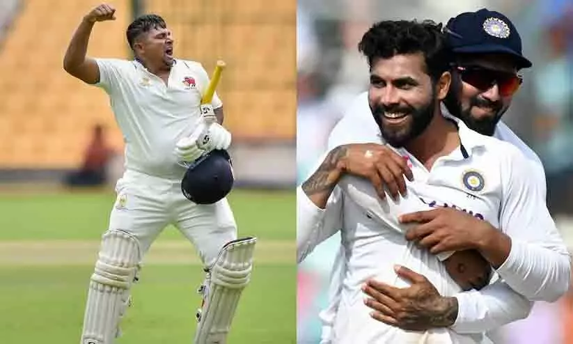 ഒടുവിൽ സർഫറാസ് ഖാൻ ഇന്ത്യൻ ടീമിൽ; പരിക്കേറ്റ രാഹുലും ജദേജയും പുറത്ത്