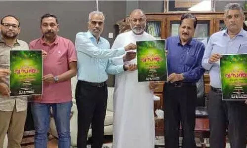 സ്നേ​ഹ വ​സ​ന്തം പോ​സ്റ്റ​ർ പ്ര​കാ​ശ​നം