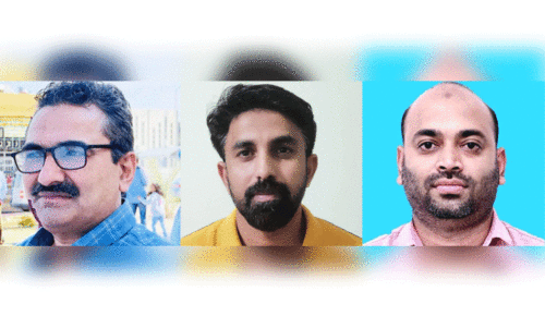 മു​ഹ​മ്മ​ദ് ഇ​സ്മാ​യി​ൽ,  മു​ഹ​മ്മ​ദ് റ​ഫീ​ഖ് , ഹാ​രി​സ് അ​ലി