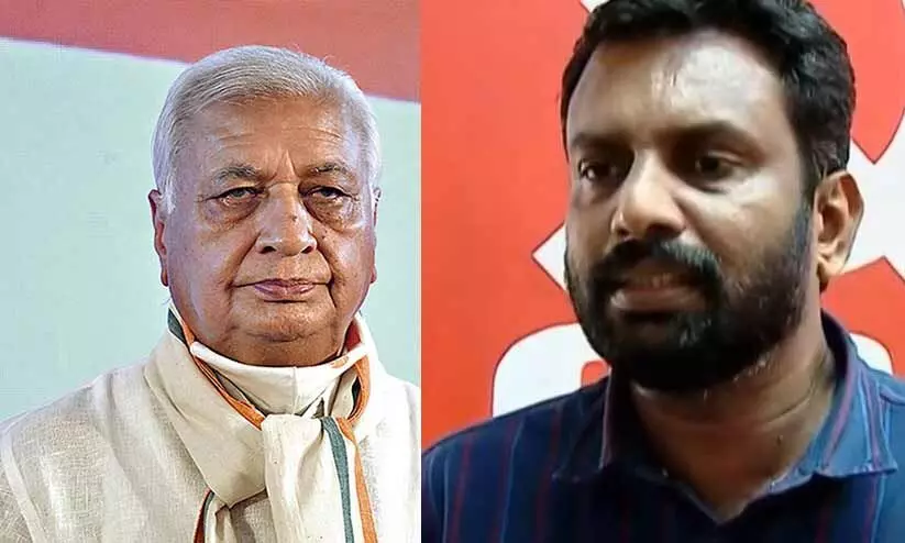 ഗവർണറുടെ പേര് താരിഫ് മുഹമ്മദ് ഖാൻ എന്നാക്കണം -സന്തോഷ് കുമാർ എം.പി ഗവർണറുടെ പേര് താരിഫ് മുഹമ്മദ് ഖാൻ എന്നാക്കണം -സന്തോഷ് കുമാർ എം.പി