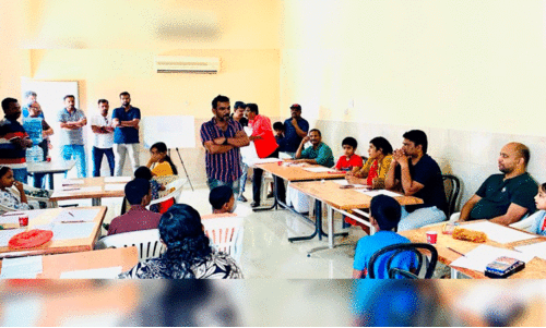 റാ​ക് സെ​റാ​മി​ക്സ് മ​ല​യാ​ള സൗ​ഹൃ​ദ​വേ​ദി​യു​ടെ  ആ​ഭി​മു​ഖ്യ​ത്തി​ല്‍ ന​ട​ന്ന ചി​ത്ര​ര​ച​ന പ​രി​ശീ​ല​ന മ​ത്സ​രം