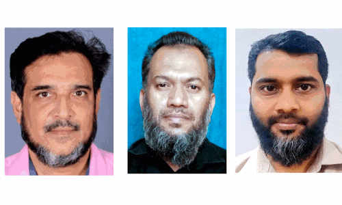 മു​ഹ​മ്മ​ദ്‌ ഷെ​ഫീ​ർ, ഷെ​ഫീ​ർ കൈ​പ്പ​മം​ഗ​ലം, സ്വാ​ലി​ഹ് ബ​ർ​ക്ക