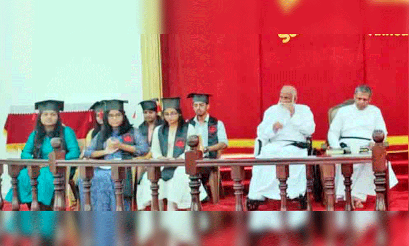 graduation ceremony at Rak st. thomas marthoma sunday school