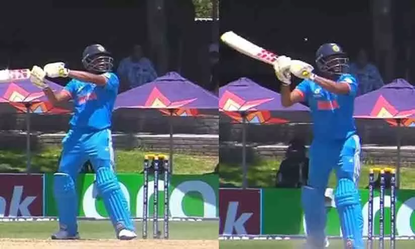 ധോണിയെ വെല്ലുമോ മുഷീർ ഖാന്റെ ‘ഹെലികോപ്റ്റർ’ ഷോട്ട്?; ഏറ്റെടുത്ത് ക്രിക്കറ്റ് ആരാധകർ -Video ധോണിയെ വെല്ലുമോ മുഷീർ ഖാന്റെ ‘ഹെലികോപ്റ്റർ’ ഷോട്ട്?; ഏറ്റെടുത്ത് ക്രിക്കറ്റ് ആരാധകർ -Video