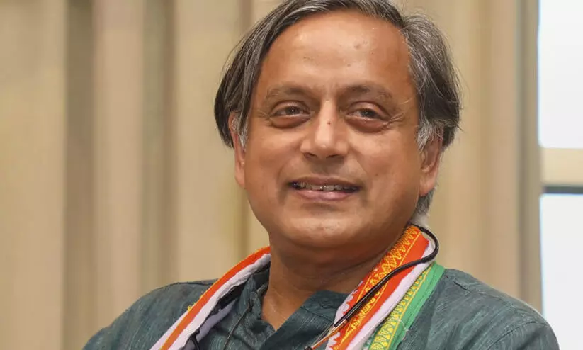 രാഷ്ട്രപതിയുടേത് തെരഞ്ഞെടുപ്പ് പ്രസംഗം -ശശി തരൂർ