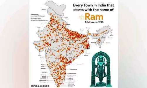 ഞങ്ങളുടെ റാംഹ്ലുനിന് രാമനുമായി ബന്ധമില്ല; രാമന്റെ പേരിൽ തുടങ്ങുന്ന ഇന്ത്യൻ നഗരങ്ങൾ എന്ന പോസ്റ്റിനെ ചൊല്ലി വിവാദം