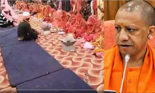 വരനില്ല, നേരത്തെ വിവാഹിതർ, വധൂവരന്മാരായി സഹോദരങ്ങൾ!; യു.പി മുഖ്യമന്ത്രിയുടെ സമൂഹവിവാഹ പദ്ധതിയിൽ വൻ തട്ടിപ്പ് -VIDEO