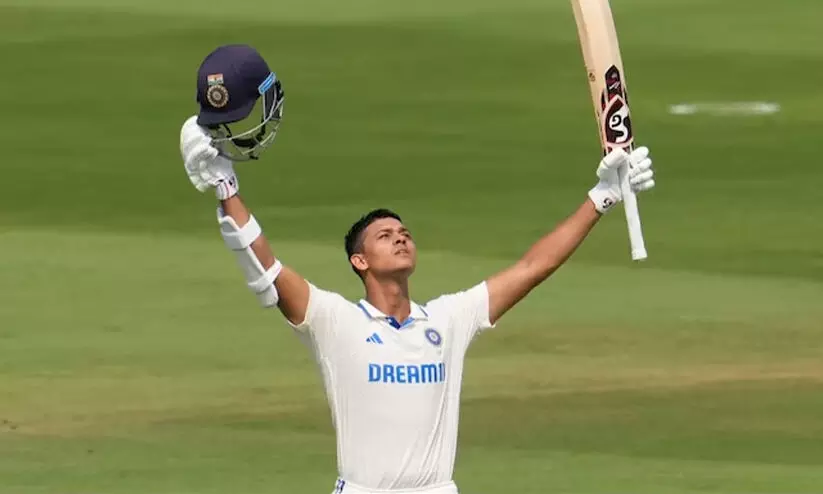 ഇരട്ട സെഞ്ച്വറിയുമായി യശസ്വി ജെയ്സ്വാൾ; ഇന്ത്യ 396ന് പുറത്ത്
