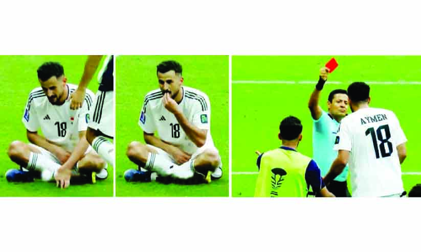 അ​യ്മ​ൻ ഹു​സൈ​നെ​തി​രാ​യ ‘ചു​വ​പ്പ്’​കാ​ർ​ഡി​ൽ തെ​റ്റി​ല്ല -എ.​എ​ഫ്.​സി