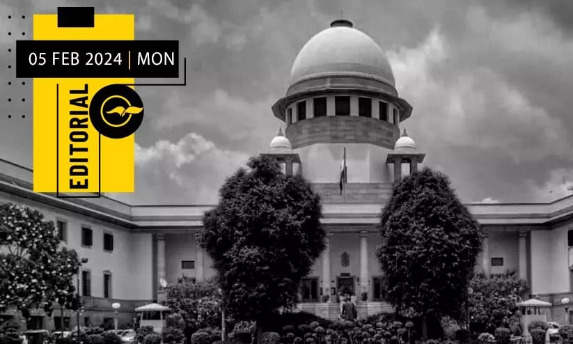 ഉ​റ​പ്പ് ന​ഷ്ട​പ്പെ​ട്ട വ​​ജ്രം: സു​പ്രീം​കോ​ട​തി 75 ലേ​ക്ക്