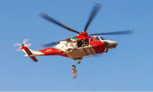 ക​ട​ലി​ൽ കാ​ണാ​താ​യ ര​ണ്ടു​പേ​രെ റ​സ്ക്യൂ ടീം ​ര​ക്ഷ​പ്പെ​ടു​ത്തി