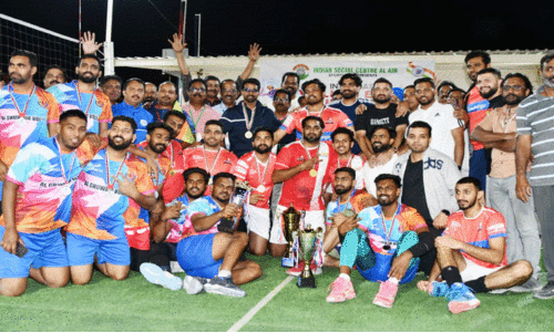 ഇന്റർ യു.എ.ഇ തല വോളിബാൾ ടൂർണമെന്റ് സമാപിച്ചു ഇന്റർ യു.എ.ഇ തല വോളിബാൾ ടൂർണമെന്റ് സമാപിച്ചു