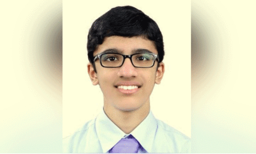 സി.​ബി.​എ​സ്.​ഇ മാ​ത്ത​മാ​റ്റി​ക്‌​സ് നാ​ഷ​ന​ൽ ച​ല​ഞ്ച്: ന്യൂ ​മി​ല്ലേ​നി​യം സ്‌​കൂ​ൾ വി​ദ്യാ​ർ​ഥി​ക്ക് മി​ക​ച്ച നേ​ട്ടം