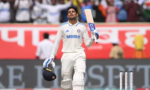 ഗില്ലിന് സെഞ്ച്വറി; പിടിമുറുക്കി ഇന്ത്യ; ലീഡ് 350 കടന്നു