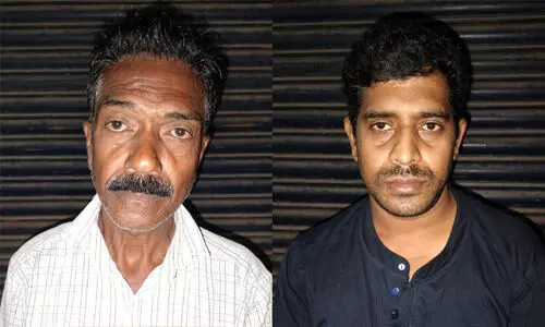 55 കിലോ കഞ്ചാവുമായി രണ്ട് പേർ പിടിയിൽ