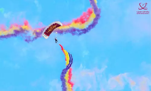 ദോഹ എക്സ്​പോയിൽ കായിക ദിനാഘോഷം