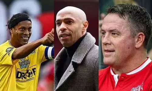 വീണ്ടും ലോകകപ്പിനൊരുങ്ങി റൊണാൾഡീഞ്ഞോ, മൈക്കൽ ഓവൻ, തിയറി ഹെൻറി തുടങ്ങിയ സൂപ്പർതാരങ്ങൾ