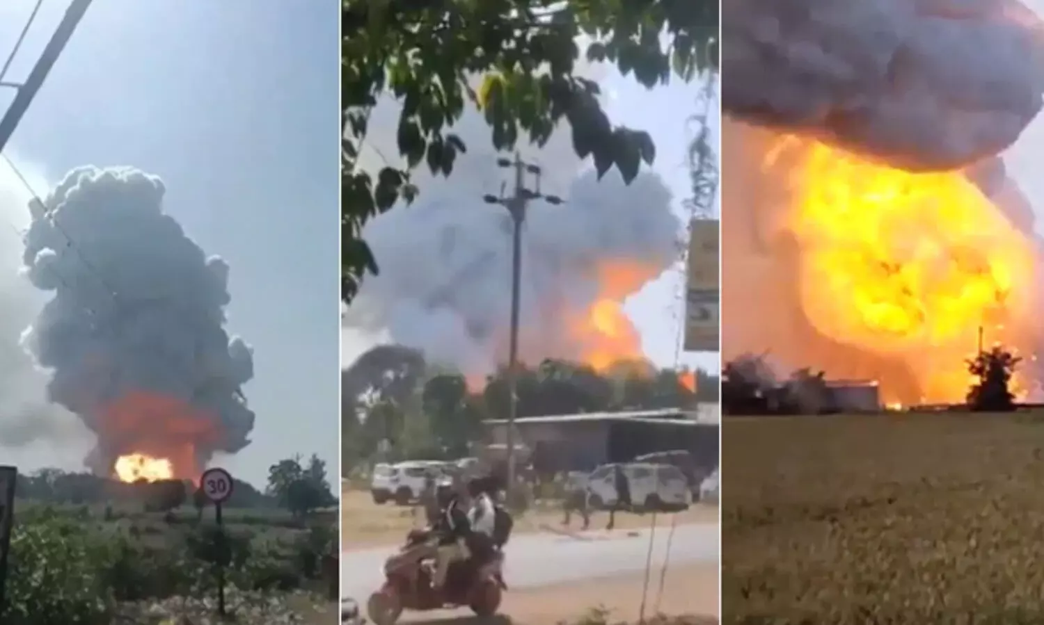 മധ്യപ്രദേശിൽ പടക്ക ഫാക്ടറിയിലുണ്ടായ സ്‌ഫോടനത്തിൽ ആറു പേർ മരിച്ചു; 60 പേർക്ക് പരിക്കേറ്റു