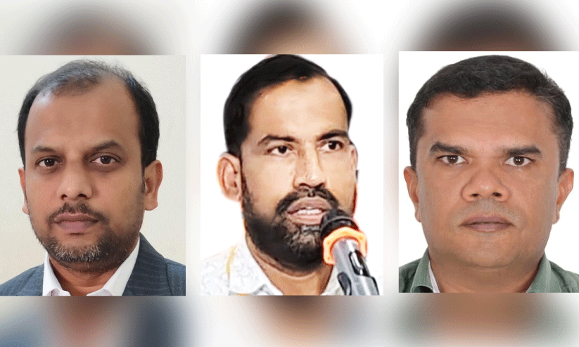 ബദറുദ്ദീൻ പൂവാർ, സി.എം. മുഹമ്മദലി, അനസ് കാഞ്ഞിരപ്പള്ളി ബദറുദ്ദീൻ പൂവാർ, സി.എം. മുഹമ്മദലി, അനസ് കാഞ്ഞിരപ്പള്ളി